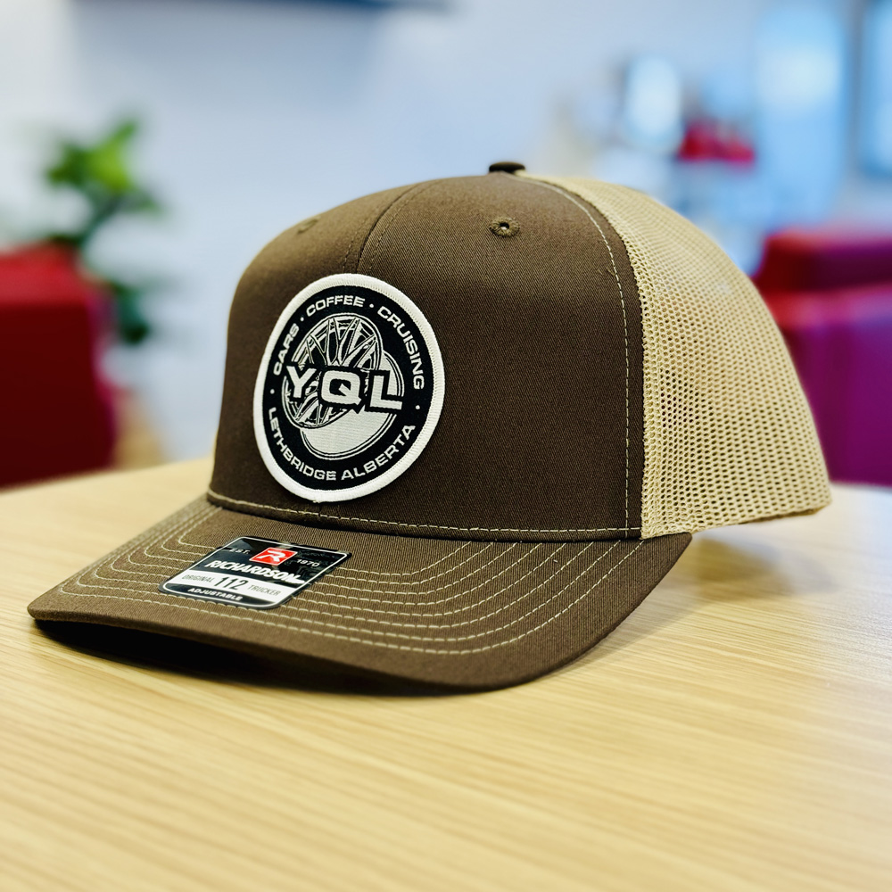 CarsCoffeeCruising YQL 112 Trucker Cap – Patches, Pavement, and Petrol Vibes - Image 2